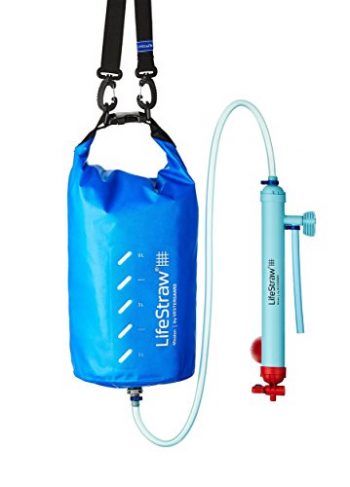 LifeStraw Mission Water Purification System, High-Volume Gravity-Fed Purifier for Camping and Emergency Preparedness, 5 Liter